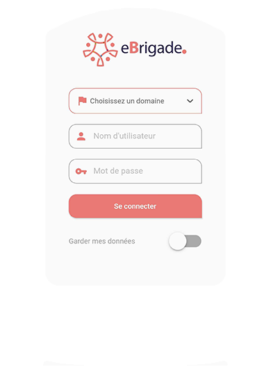Il est possible de gérer plusieurs comptes sur l'application mobile eBrigade avec une navigation simplifiée