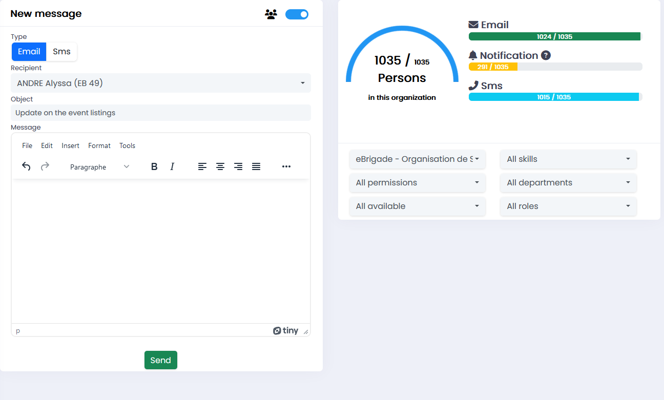 eBrigade unifie tous vos échanges internes pour un maximum de gain de temps