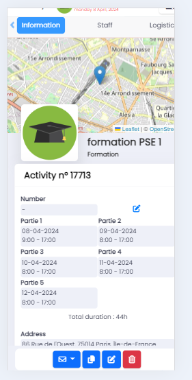 eBrigade permet de gérer vos calendriers et plannings avec facilité